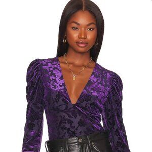 NWT Free People Magic Hour Bodysuit Deep Sea Combo